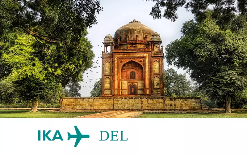 تور ترکیبی هند (دهلی آگرا جیپور) پاییز 1404 (مثلث طلایی)